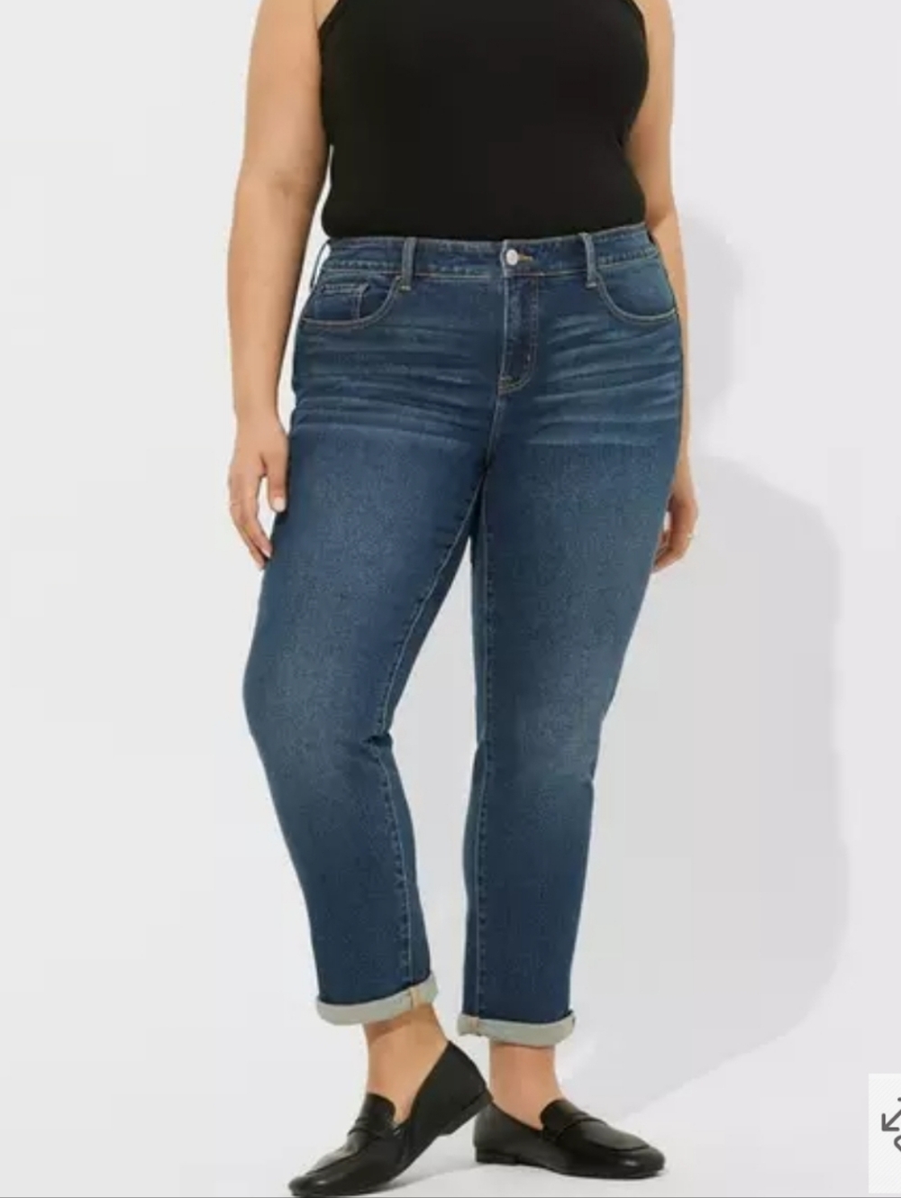 Torrid EXTRA SHORT Boyfriend Straight Classic Jean